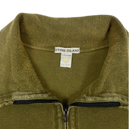 Stone island zipper T-shirt