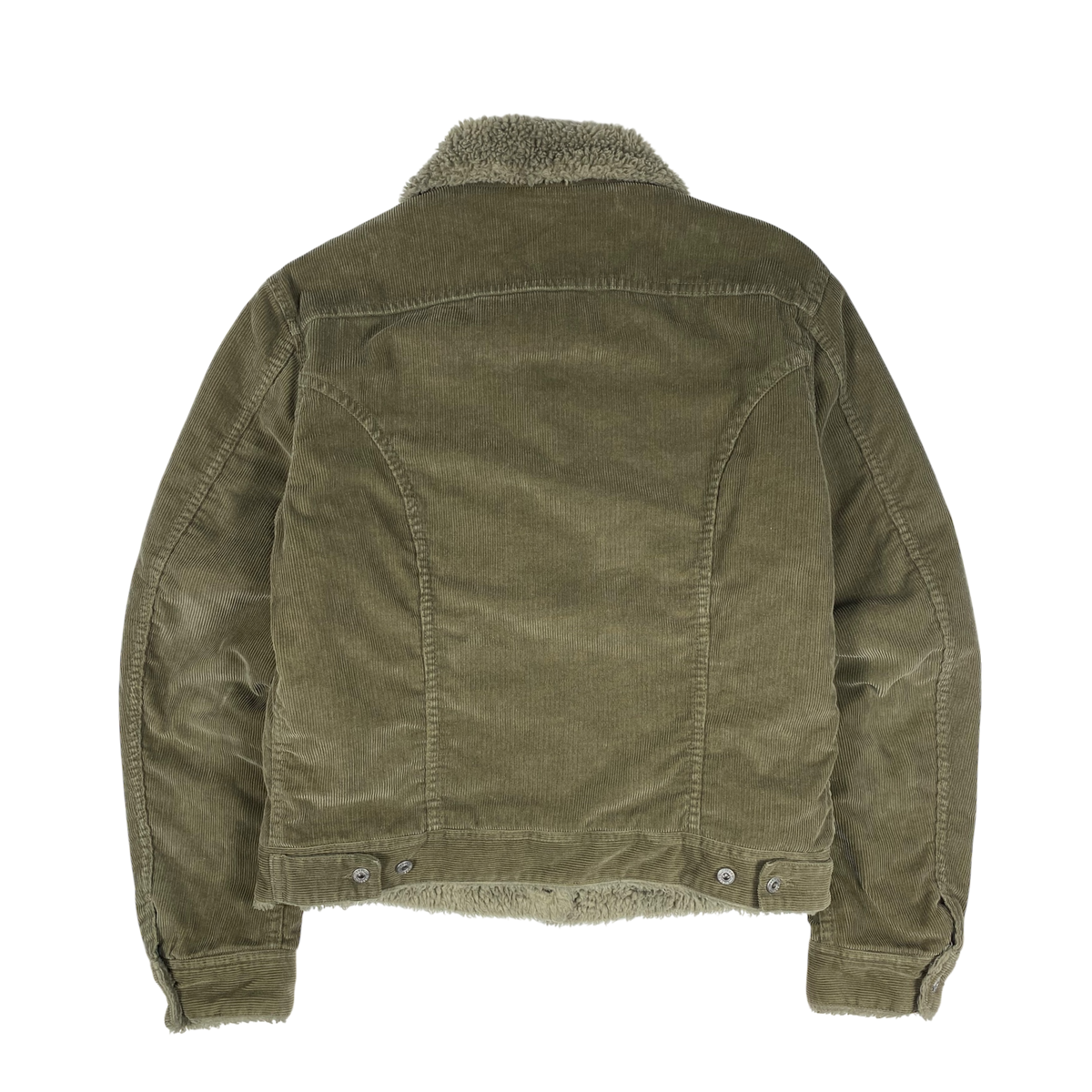 DIESEL Corduroy Boa Jacket