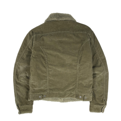 DIESEL Corduroy Boa Jacket