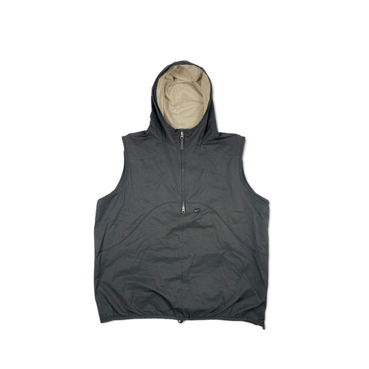 2000s NIKE half-zip pullover vest