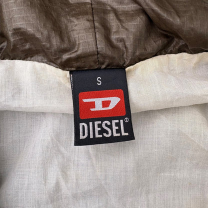 Diesel Hooded Mountain Parka in Khaki