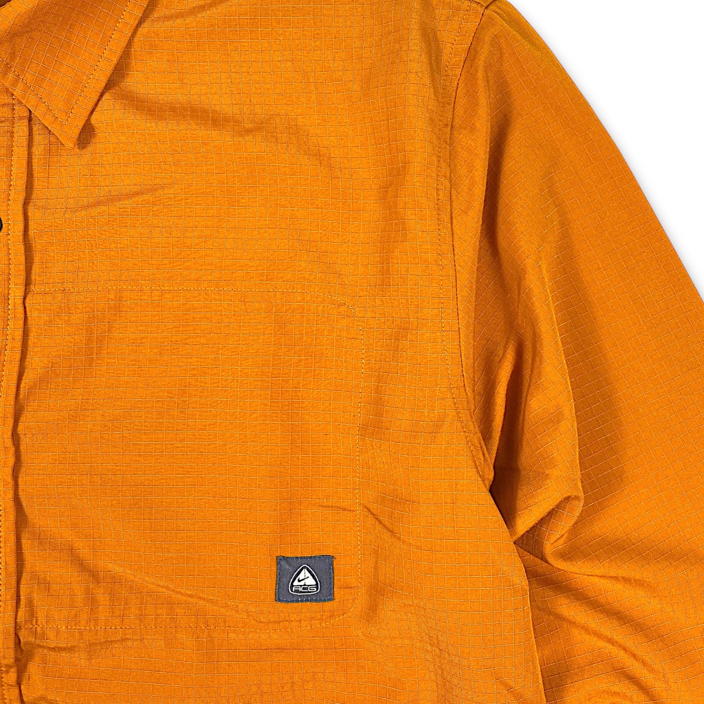 Nike ACG Ripstop Orange Long Sleeve Shirts